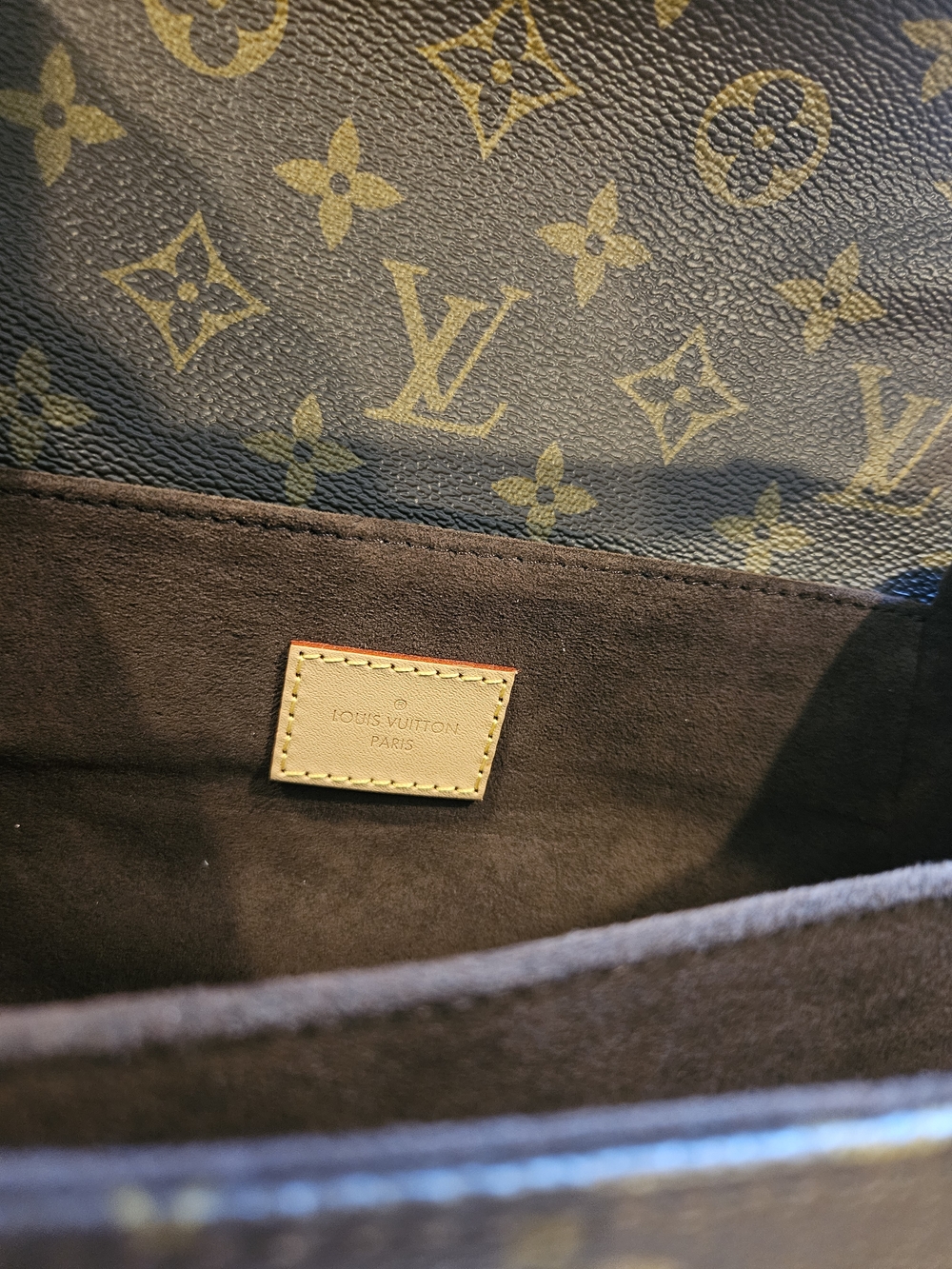 Louis Vuitton Brown Monogram Canvas Pochette Metis Shoulder Bag - Picture 7 of 11